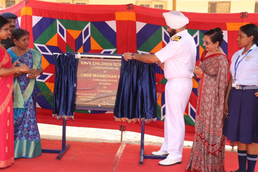 Foundation Stone For New Building